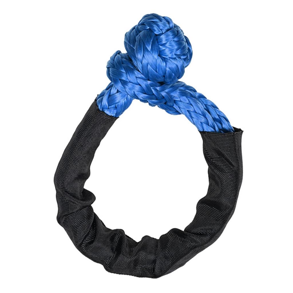 Weicher Schäkel 17 Tonnen Bruchlast Hochleistungs Polymer Polyethylen Straßenbergungsseil für