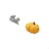 Cat Pumpkin Sculpture Ornament Decorative Figurine Cushion for Bedroom Living Room Office