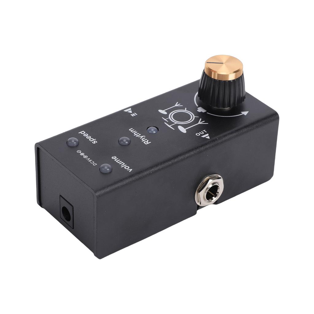 Guitar Effect Pedal with 55 Rhythm Patterns Speed and Volume Control for Electric Guitar Bass