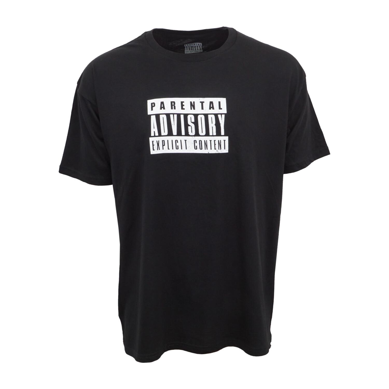 PARENTAL ADVISORY EXPLICIT CONTENT T SHIRT XXXL