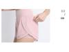 Women's Quick-Dry Breathable Summer Sports Yoga Shorts – Fake Two-Piece, Anti-Exposure, Casual & Loose Fit for Running and Fitness