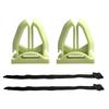 Fishing Pole Holder Clip Fastener for Stable Rod Binding Lightweight and Portable for Travel