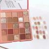 25color Eye Shadow Palette Nude Color Low Saturation All-match Large Base Eye Shadow Palette Pearlescent Matte Matte Makeup Remover Affordable Eye