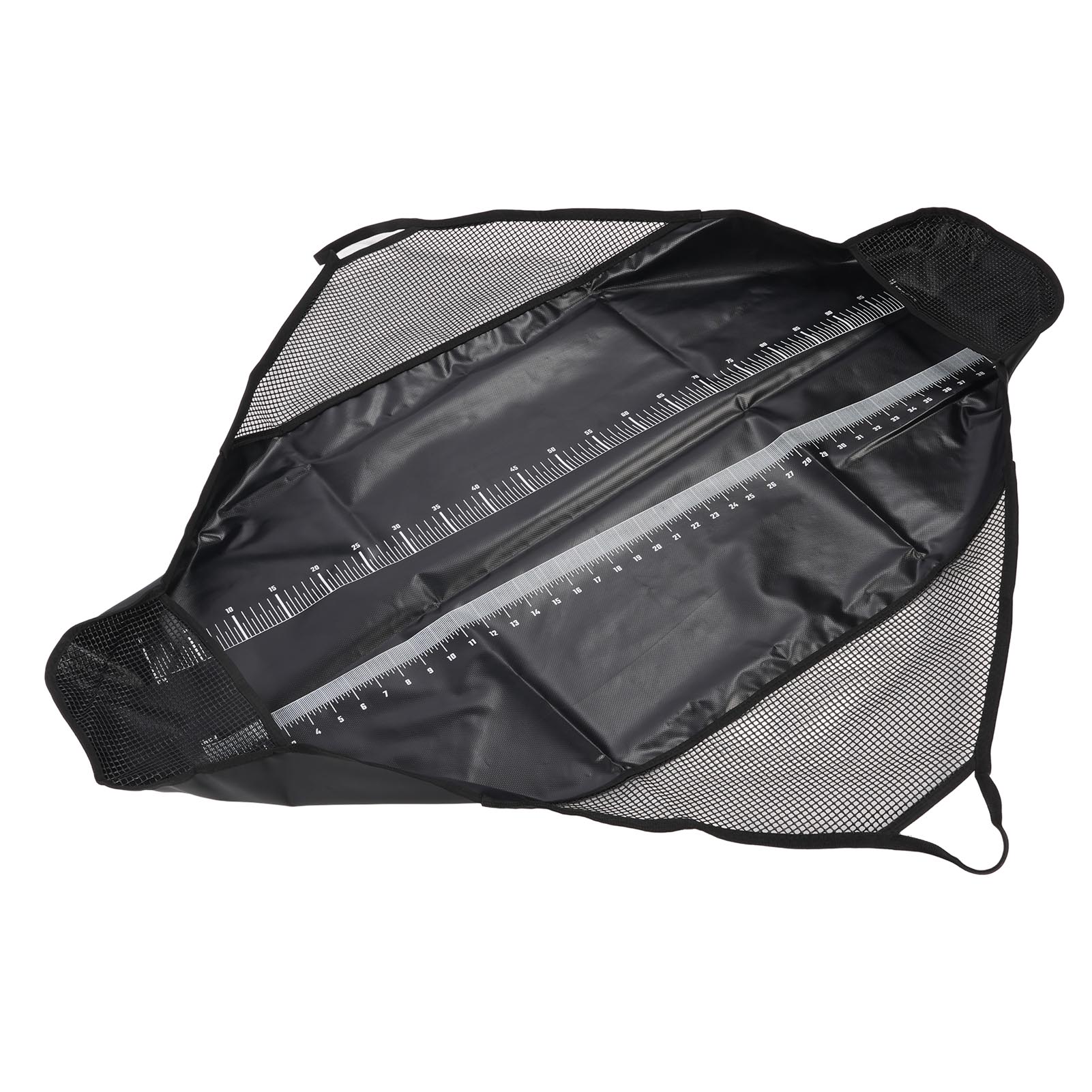 

Fish Weigh in Bag Black PVC Large Capacity Anti Slip Fish Weigh Bag with Ruler for Tournament
