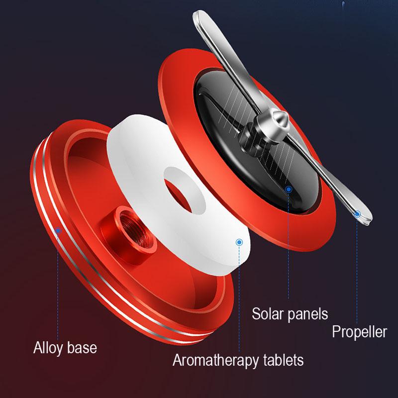 Δημιουργικός Ηλιακός Έλικας Περιστρεφόμενος Αρωματικός Χώρου Αυτοκινήτου Άρωμα Διάχυσης Αρώματος Αυτοκίνητα Άρωμα Μυρωδιά Καθαριστής Αέρα Στολίδια
