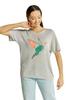 Amadea Women' Blouse, Gray Blouse by Kamea