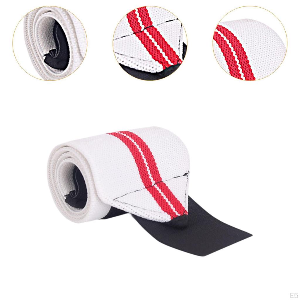 Fitness Wrist Strap Wristband Adjustable Multipurpose 20.8x3.1inch Support for Strength