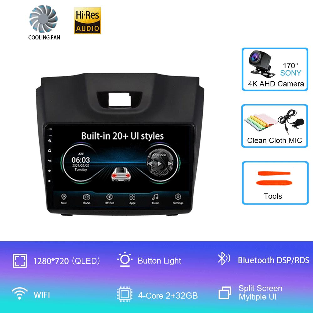 

Android 14 video Player Car DVD For Chevrolet Holden S10 TRAILBLAZER COLORADO ISUZU DMAX Radio Audio Multimedia Stereo carplay CHINA