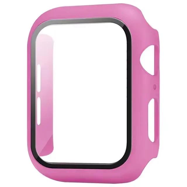 Glass+Cover For Apple Watch 11/10 Case 46mm 42mm Ultra 3 2 49mm 44 45mm 41 40mm Screen Protector Bumper iwatch series 9 8 7 5 SE