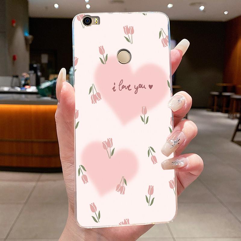 For Xiaomi Mi Max Case Luxury Fashion Butterfly Flower Clear Soft TPU Silicone Back Cover For XiaomiMax Mi Max 1 Max1 Phone Case