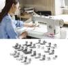 25 Pieces High Shank Sewing NaMachine Presser Foot Set, Practical Tool for Most Household Sewing NaMachines