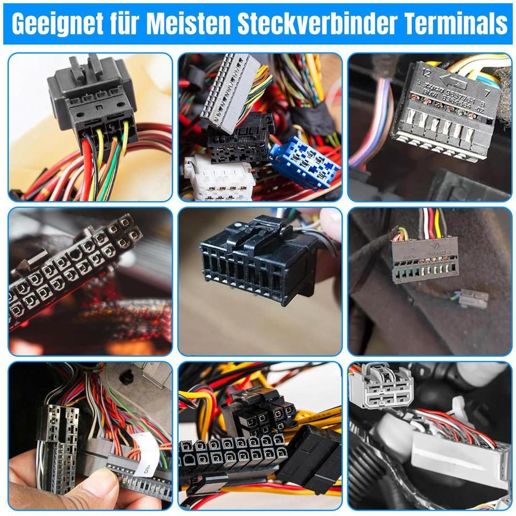 Stiftabzieher Werkzeug 30 Stück Schwerlast Schwarz Auto Zubehör Kfz Elektrowerkzeuge Für Kraftfahrzeuge Motor
