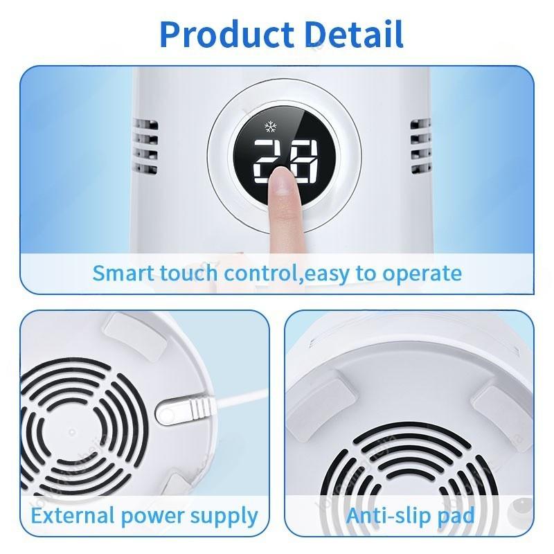 320ml Mini Ice Maker Multi Functional Electric Water Cup Home&Office Water Coolers Quick Refrigeration Cup