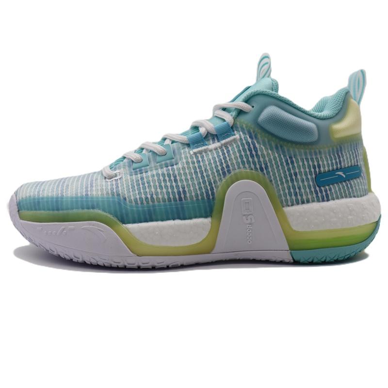 ANTA Badao Low  Blue Yellow White  Men s 112241112-3 EU 42