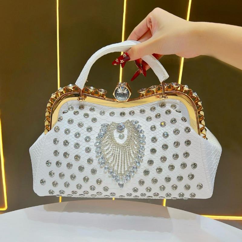 Large-capacity Women's Handbag, High-end Dress Bag, Crossbody Dinner Bag