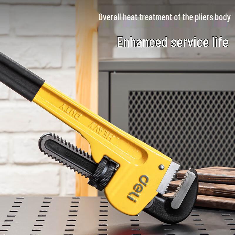 Deli 12-inch Pipe Wrench