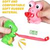 Rilassamento dello Stress - Giocattoli Rana e Dinosauro - Giocattoli Pop-Up Spremibili con Lingua Appiccicosa, Divertenti Gadget Urlanti per Feste e Regali per l'Ansia per Tutti A