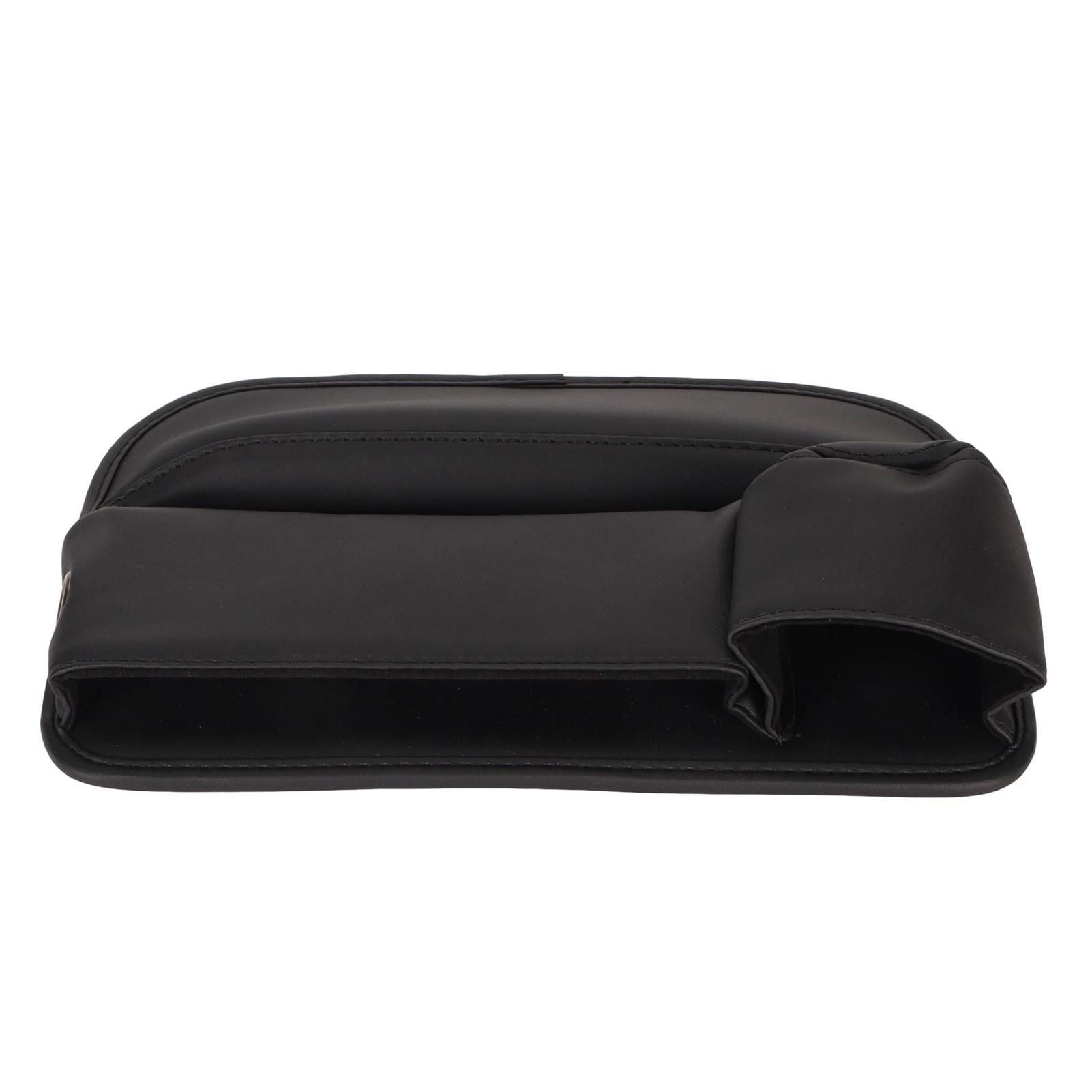 

Car Seat Crevice Organizer Driver Seat Multifunctional Rugged PU Leather Car Crevice Storage Box