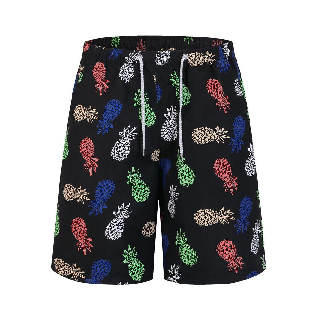 Men's Quick-Dry Beach Shorts - Summer Swimwear, Mid-Length, Unisex Design