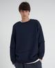 TENER Cut-Out Oversized Sweatshirt Navy