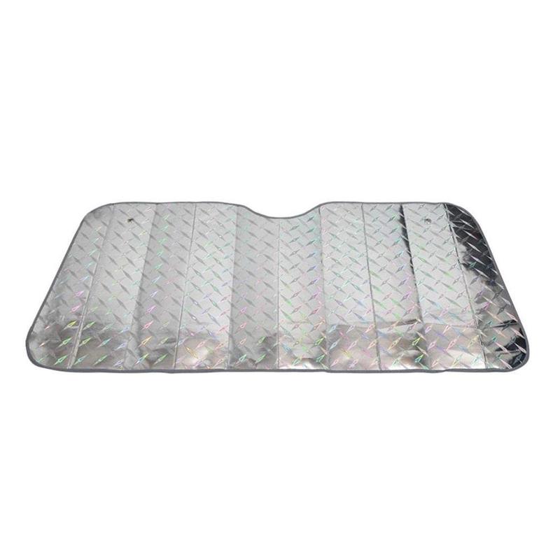 Reflective UV Shield Window Visor Foldable Sun Shade Blocks all UV Light with 2 Suction Cups