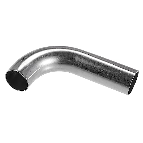 

Труба випускна ABSOPRO Труба інтеркулера Труба забору повітря Впускний патрубок Коліно Патрубок 25 мм зовнішній діаметр. 100мм 60мм Довжина ніжки 90 градусів DIY Вихлопна труба