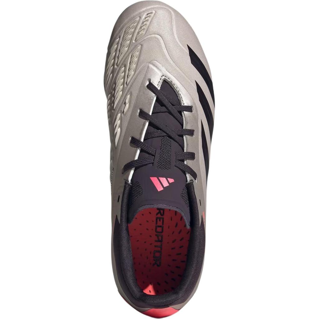 adidas Predator 24 Elite FG K Vivid Horizon Pack Kids Sneakers Grey Platinum-Metallic Aurora-Black IF6361