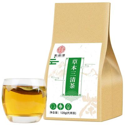 Herbal Sanqing Tea Healthy Herb Tea Bag 120g