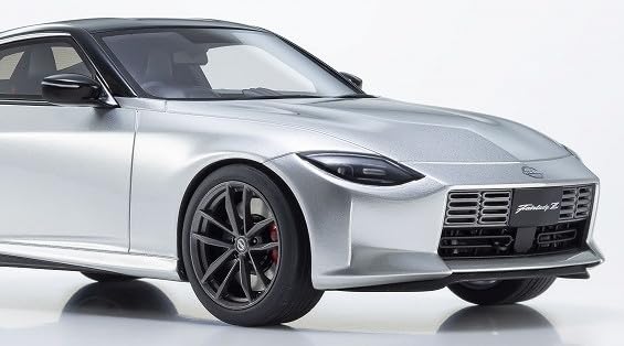 Kyosyo samurai Nissan Fairlady Z stříbrný hotový produkt v měřítku 1:18