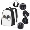 Dan And Phil Pattern Design Bagpack School Bags Whiskers Hair Fanart Dan And Phil Phan Amazing Phil Is Not On Fire
