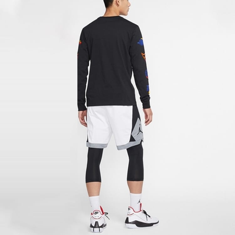 Jordan Jumpman Diamond Basketball Shorts Men's White DA6792-100