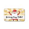 3D Printed Christmas Waterproof Shower Curtain Toilet Four-Piece Combination Set Household Doormat Floor Mat Carpet