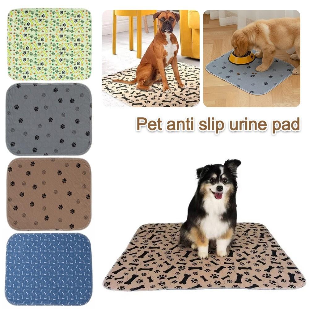 Portable Waterproof Puppy Pee Pad Reusable Washable Pet Sleep Pad Fast Absorbing Soft Pet Bed Mat Pet Training