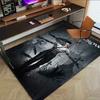 1pc The Crow Carpet, Office Rug Outdoor Mat Home Decor Area Carpet Festival