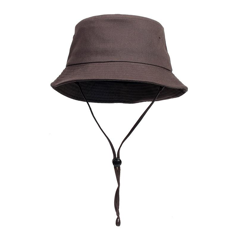 Oversize XXL Summer Unisex Bucket Sun Hat Water Repellent Fisherman Hats Men Women Travel Hat with Detachable Chin Strap