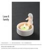 Nordic Ceramic Match Girl Candle Holder - Easter Home Decor Aroma Ornament