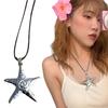Elegant Starfish Choker Pendant Necklace Stylish Choker Women Lightweight Neck Jewelry Suitable for Parties and Event