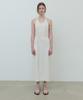 After Glow String Halterneck Wrap Dress_Ivory