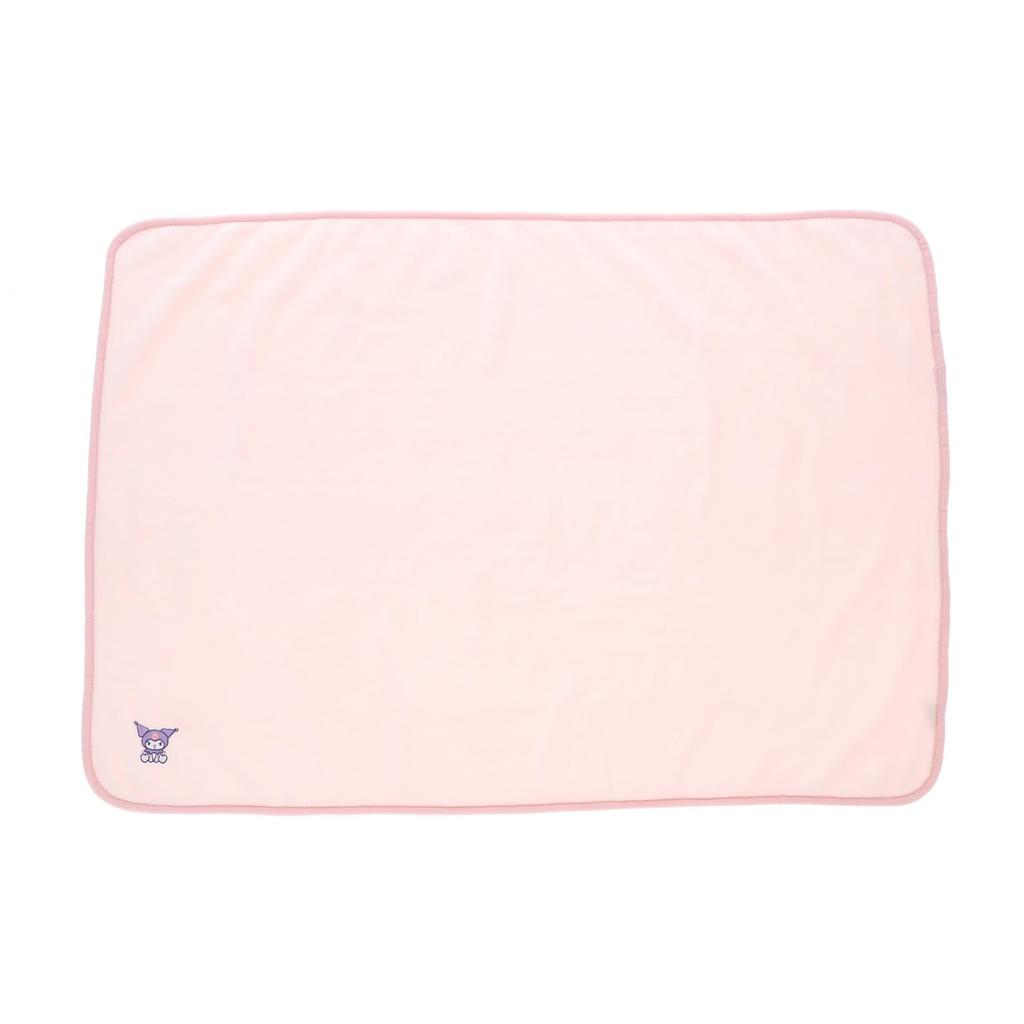 Marushin Sanrio Kuromi Mascot Blanket with Drawstring 70cm H X 100cm Winter Product 3245011900 Bag, Approx. W, Cute, Fluffy, Stylish, Warmer, Number
