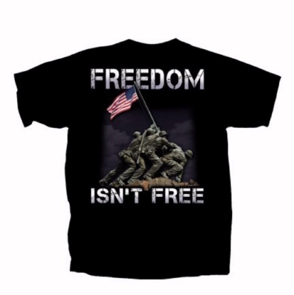 Freedom Isn t Free Patriotic Short Sleeve T-Shirt  NEW Fast  Unisex T-Shirt M