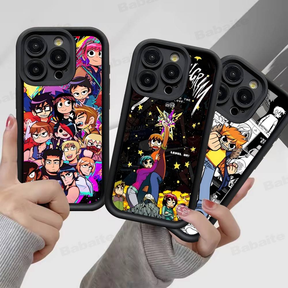Comedy Film Scott Pilgrim VS The World TPU Phone Cover For Iphone 17 16 15 14 13 12 11 Pro Max Plus Case Cover