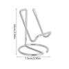 Desktop Phone Holder Simple Metal Business Card Holder Stand Office Desktop Business Name Card Display Organizer