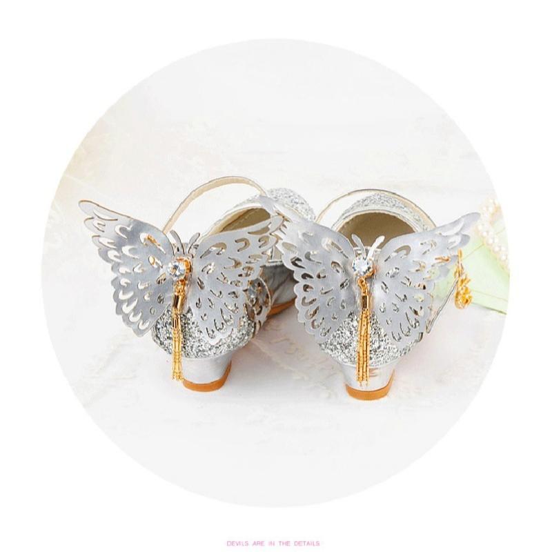 Nuove Scarpe di Pelle Moda Scarpe da Ragazza Retro di Alta Gamma Sandali da Principessa Classici Eleganti Squisiti Cristallo Trendy Dolci Tacchi Alti