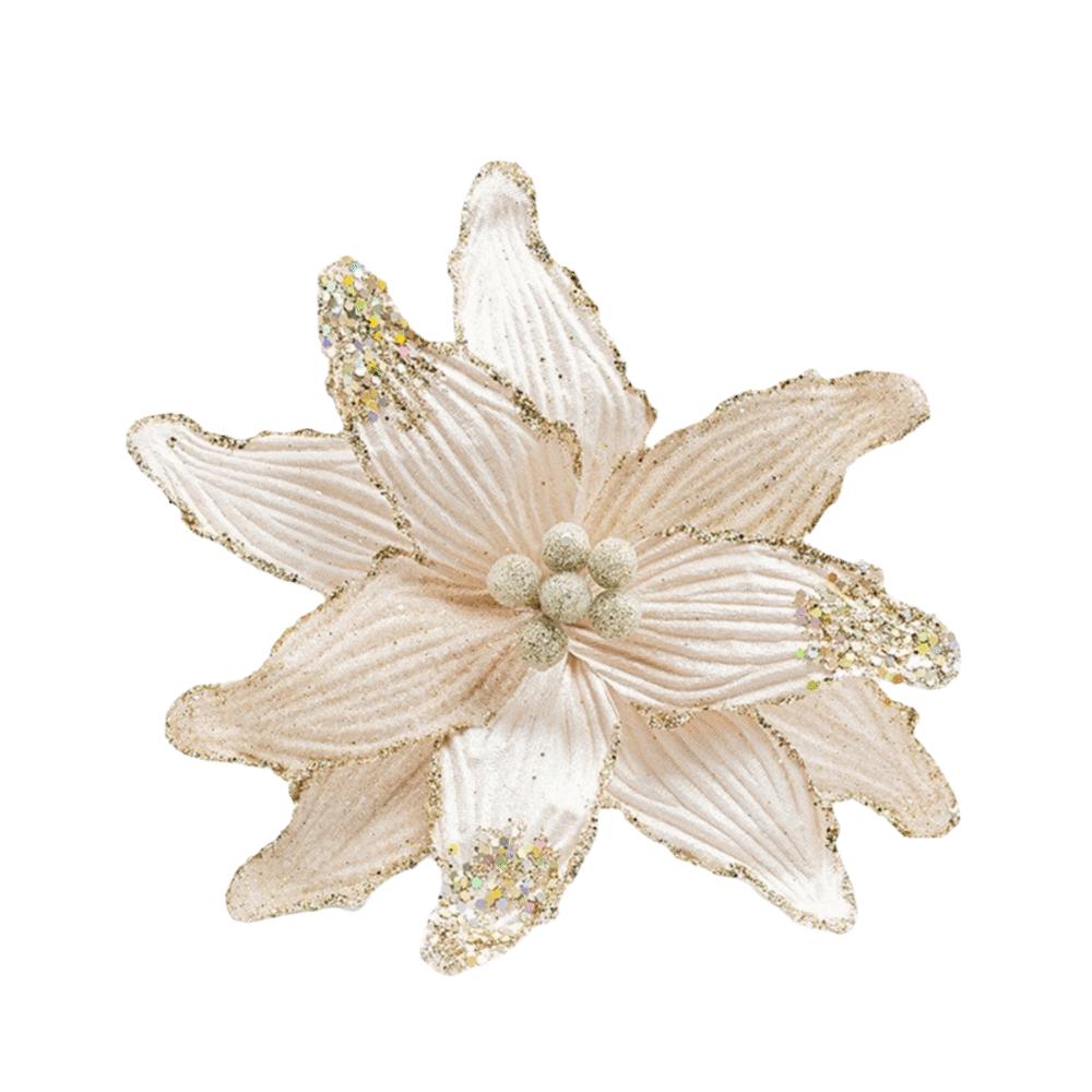 Vibrant Colors Artificial Xmas Flower Large Size Christmas Tree Wreath  Wedding Decor