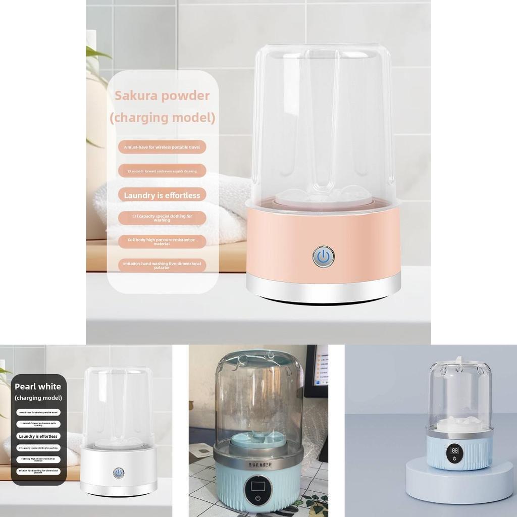 Mini Tragbare Waschmaschine mit UV-Sterilisation für Babykleidung und Unterwäsche