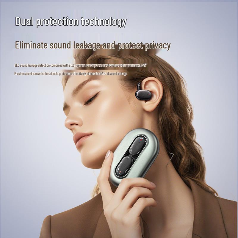 JM23 True Wireless Bluetooth Headset: Rotatable, In-Earless, Stereo, with Translation Function.