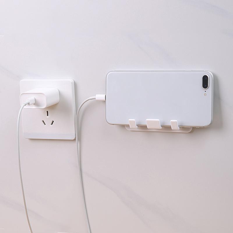 Buy Power Plug Holder Wall Mounted Organizer for Charger Hairband Adhesive Hooks for Bedroom