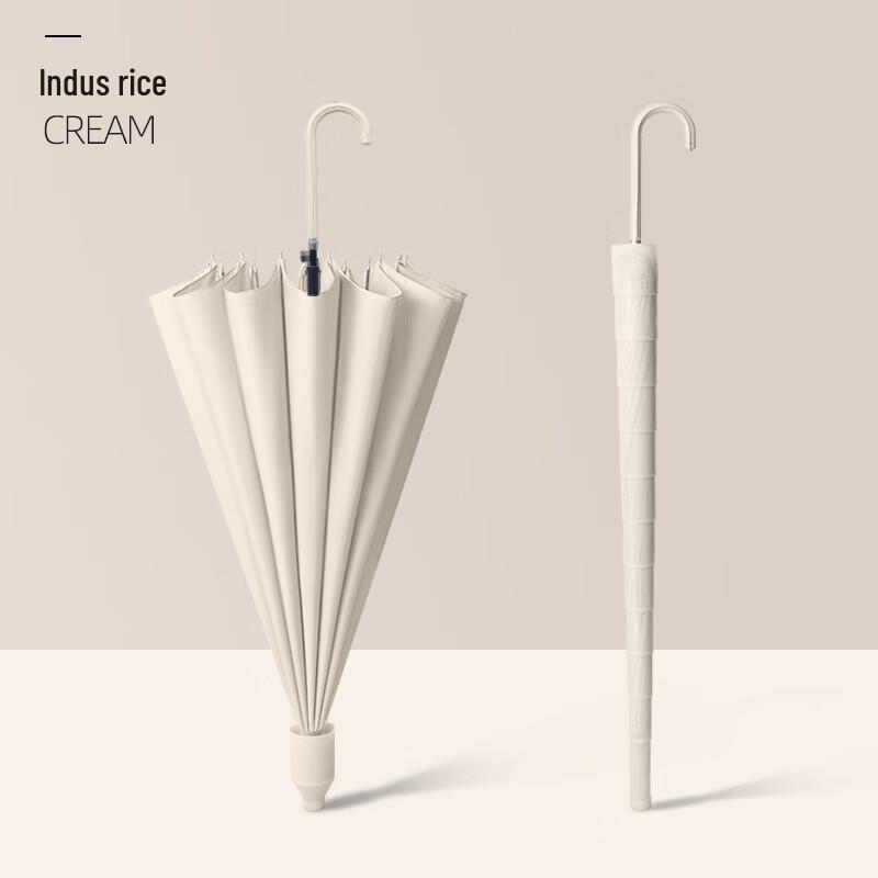 Nanqiao 16-Rib Semi-Automatic Long Handle Umbrella