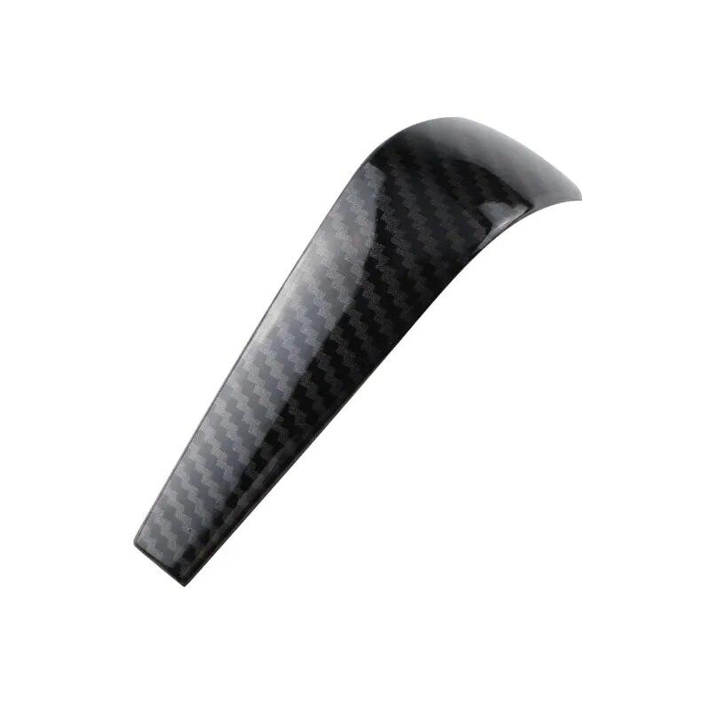 

Автомобильная ручка переключения передач, декоративная накладка для BMW X1 2011-2013) 1 серия 2008-2011 гг. 3 серия 2006-2012 гг. E87 E90 E92 E93 carbon fibre black