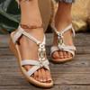 Spring and summer women's shoes new wedge heel large size platform heel sandals women